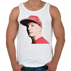 PRINTFASHION Iceman - Férfi atléta - Fehér