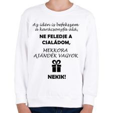 PRINTFASHION idénisbefekszem - Gyerek pulóver - Fehér gyerek pulóver, kardigán