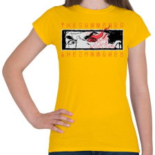 PRINTFASHION Idéző - Női póló - Sárga női póló