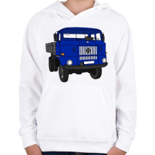 PRINTFASHION Ifa - Gyerek kapucnis pulóver - Fehér gyerek pulóver, kardigán