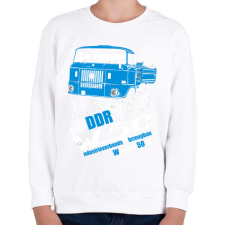 PRINTFASHION IFA - Gyerek pulóver - Fehér gyerek pulóver, kardigán