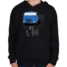 PRINTFASHION IFA L60 - Gyerek kapucnis pulóver - Fekete