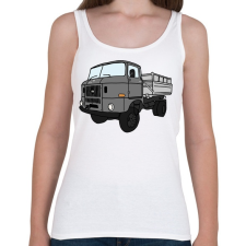 PRINTFASHION Ifa - Női atléta - Fehér női trikó