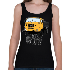 PRINTFASHION IFA w50 - Női atléta - Fekete női trikó