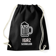 PRINTFASHION Igaz szerelem - Sportzsák, Tornazsák - Fekete tornazsák