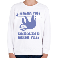 PRINTFASHION Igazam volt - Gyerek pulóver - Fehér gyerek pulóver, kardigán