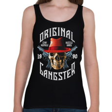 PRINTFASHION Igazi gengszter 1990 - Női atléta - Fekete