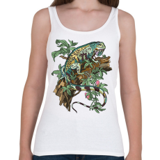 PRINTFASHION iguana - Női atléta - Fehér