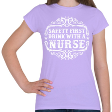 PRINTFASHION Igyál a nővérrel - Női póló - Viola női póló