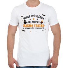 PRINTFASHION ijesztő a munkám - Férfi póló - Fehér férfi póló