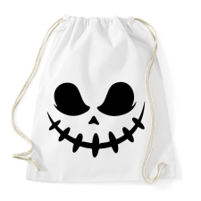 PRINTFASHION Ijesztő halloween fej - Sportzsák, Tornazsák - Fehér tornazsák