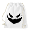 PRINTFASHION Ijesztő halloween tökfej 2 - Sportzsák, Tornazsák - Fehér
