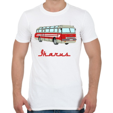 PRINTFASHION ikarus 55 - Férfi póló - Fehér férfi póló