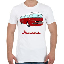 PRINTFASHION ikarus 55 - Férfi póló - Fehér férfi póló