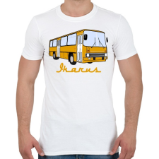 PRINTFASHION ikarus - Férfi póló - Fehér férfi póló