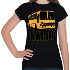 PRINTFASHION Ikarus - Női póló - Fekete női póló