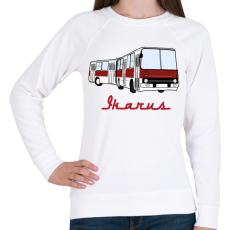 PRINTFASHION ikarus - Női pulóver - Fehér