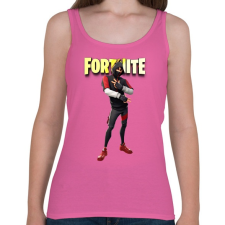 PRINTFASHION iKonik Fortnite - Női atléta - Rózsaszín női trikó