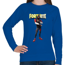 PRINTFASHION iKonik Fortnite - Női pulóver - Királykék női pulóver, kardigán