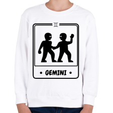 PRINTFASHION ikrek - Gyerek pulóver - Fehér gyerek pulóver, kardigán