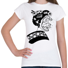 PRINTFASHION Illúzió - Női póló - Fehér