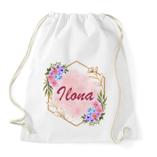 PRINTFASHION Ilona - Sportzsák, Tornazsák - Fehér tornazsák