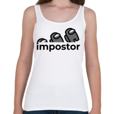 PRINTFASHION Impostor - Among us - Női atléta - Fehér női trikó