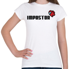 PRINTFASHION Impostor - Among us - Női póló - Fehér női póló