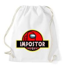 PRINTFASHION Impostor - Among us - Sportzsák, Tornazsák - Fehér tornazsák