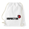 PRINTFASHION Impostor - Among us - Sportzsák, Tornazsák - Fehér