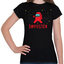 PRINTFASHION IMPOSTOR - Női póló - Fekete női póló