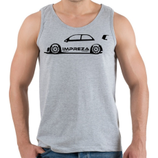 PRINTFASHION Impreza - Férfi atléta - Sport szürke