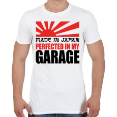 PRINTFASHION In my garage - Drift car - Férfi póló - Fehér