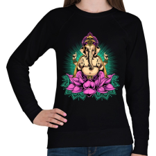 PRINTFASHION Indiai istenség - Női pulóver - Fekete női pulóver, kardigán
