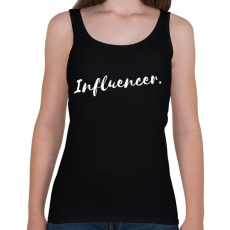 PRINTFASHION Influencer - Női atléta - Fekete