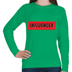 PRINTFASHION Influencer - Női pulóver - Zöld