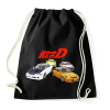 PRINTFASHION Initial D - Sportzsák, Tornazsák - Fekete