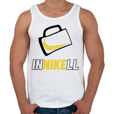 PRINTFASHION InNIKEll - Férfi atléta - Fehér