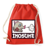 PRINTFASHION Inosuke - Sportzsák, Tornazsák - Piros