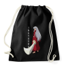 PRINTFASHION Inuyasha Anime - Sportzsák, Tornazsák - Fekete