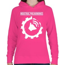 PRINTFASHION iph - Női kapucnis pulóver - Fukszia