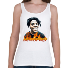 PRINTFASHION ISHOWSPEED - Női atléta - Fehér női trikó