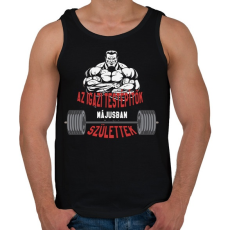 PRINTFASHION IT Május - Férfi atléta - Fekete