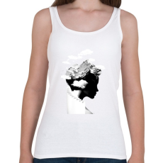 PRINTFASHION It's a cloudy day - Női atléta - Fehér