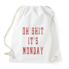 PRINTFASHION It's monday. - Sportzsák, Tornazsák - Fehér