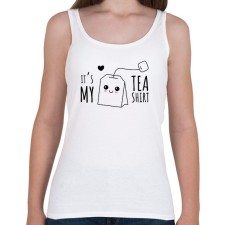 PRINTFASHION It's my TeaShirt - Női atléta - Fehér női trikó