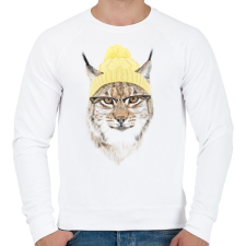 PRINTFASHION It's pretty cold outside 2 - Férfi pulóver - Fehér férfi pulóver, kardigán