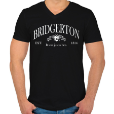 PRINTFASHION It was just a bee - Férfi V-nyakú póló - Fekete férfi póló