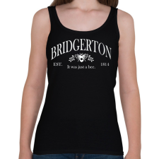 PRINTFASHION It was just a bee - Női atléta - Fekete női trikó