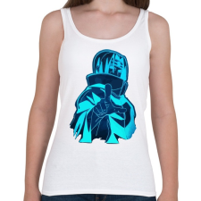 PRINTFASHION Itachi Ghost - Női atléta - Fehér női trikó